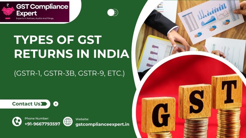 Types of GST Returns in India