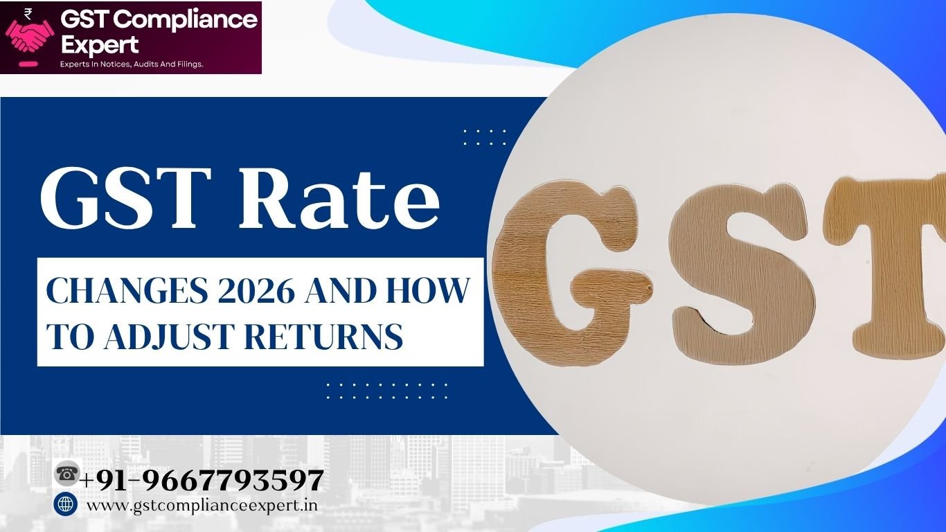 GST Rate Changes 2026 and How to Adjust Returns
