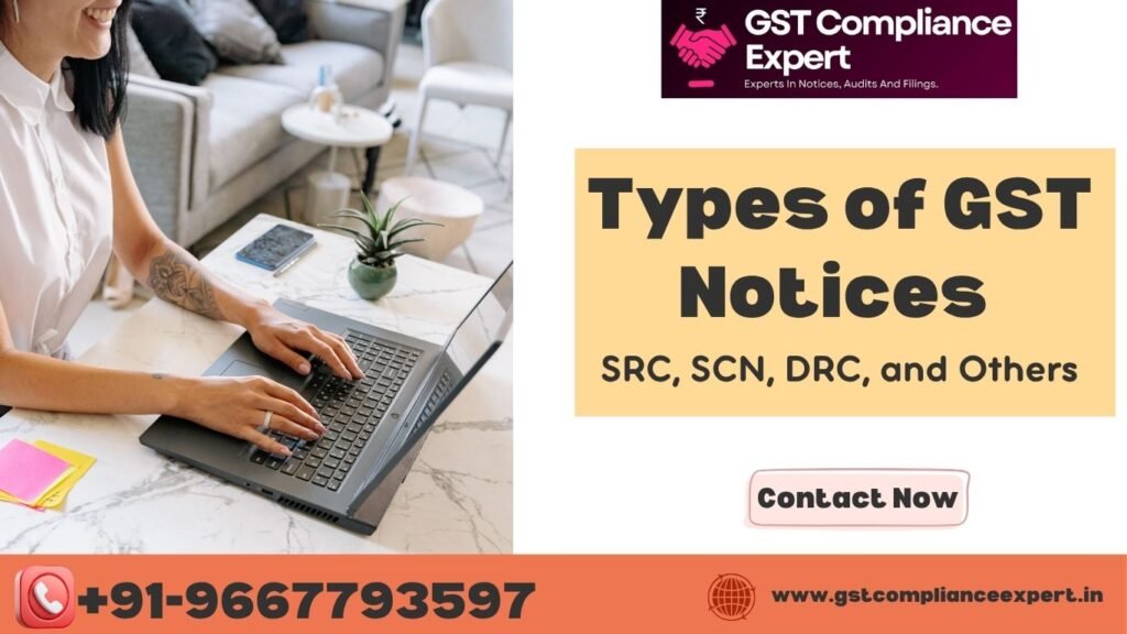 Types of GST Notices