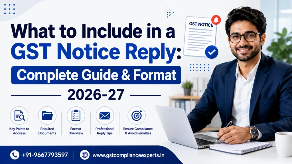 What to Include in a GST Notice Reply: