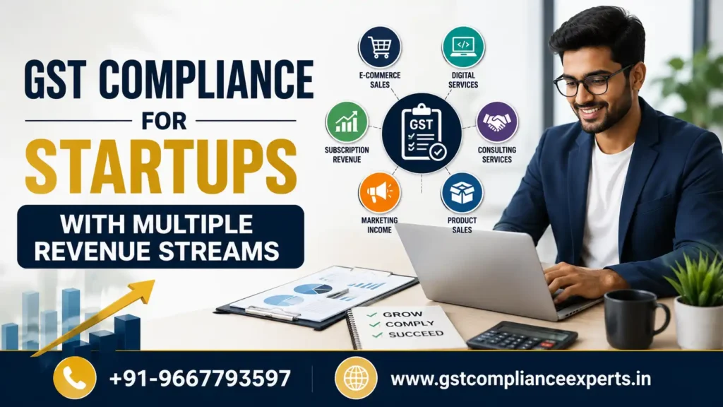 GST Compliance for Startups with Multiple Revenue Streams