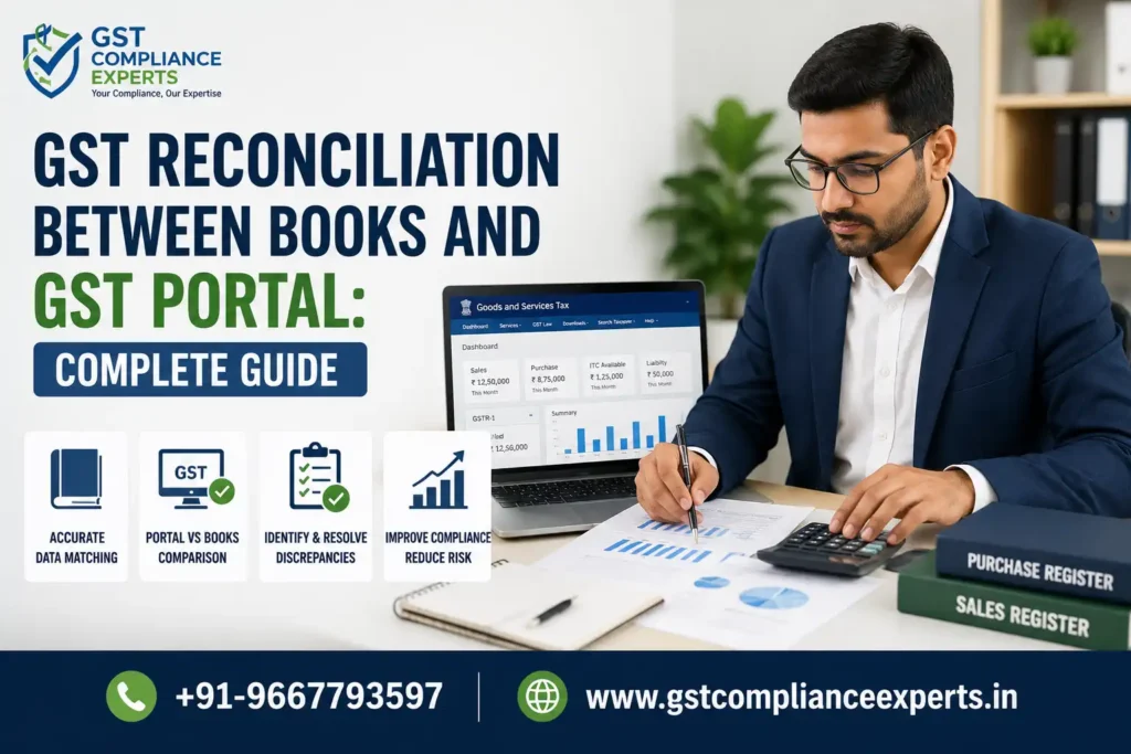 GST Reconciliation Between Books and GST Portal Complete Guide