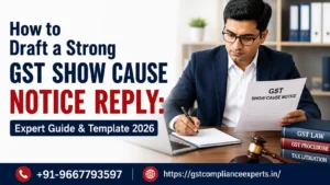 How to Draft a Strong GST Show Cause Notice Reply: Expert Guide & Template 2026