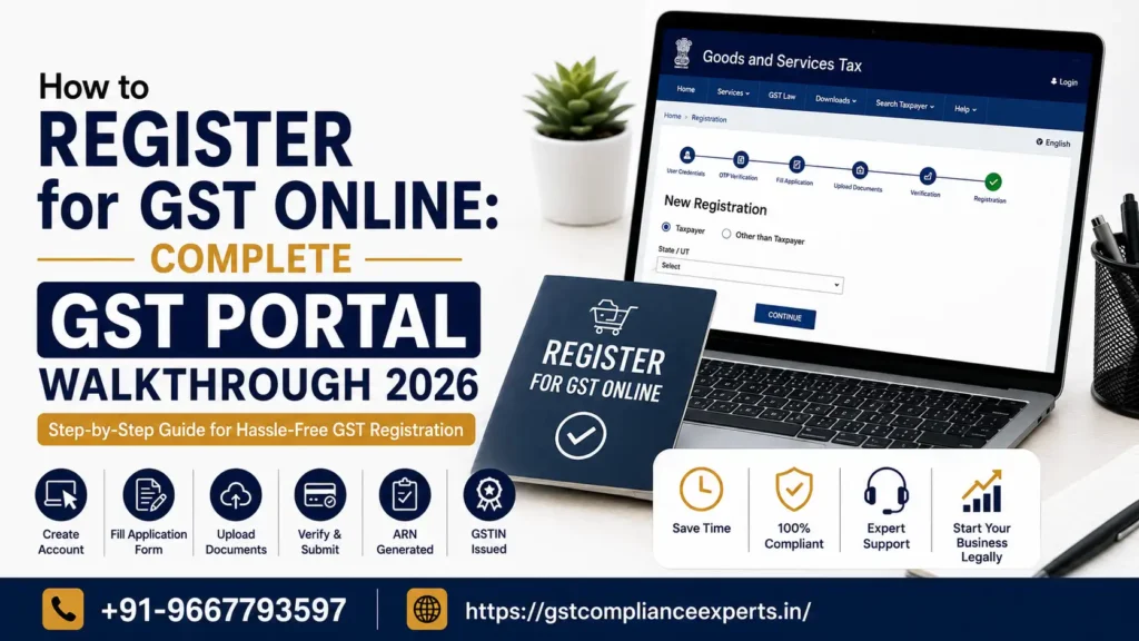 How to Register for GST Online: