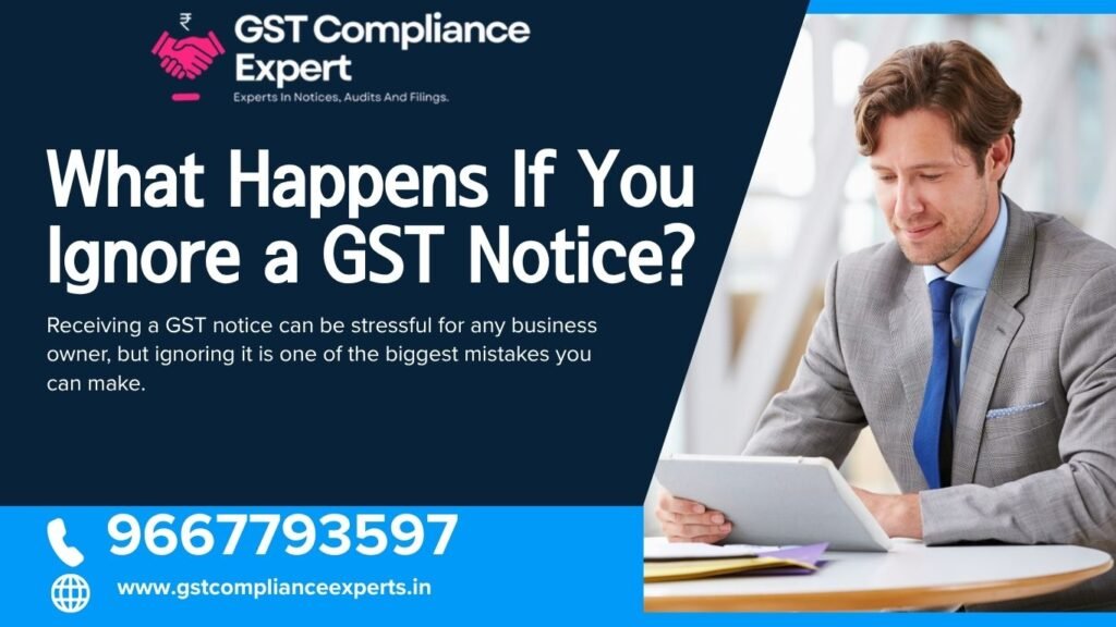 What Happens If You Ignore a GST Notice?