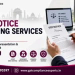GST notice handling services in Delhi — consultant reviewing a GST show cause notice