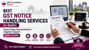 Best GST Notice Handling Services in Delhi